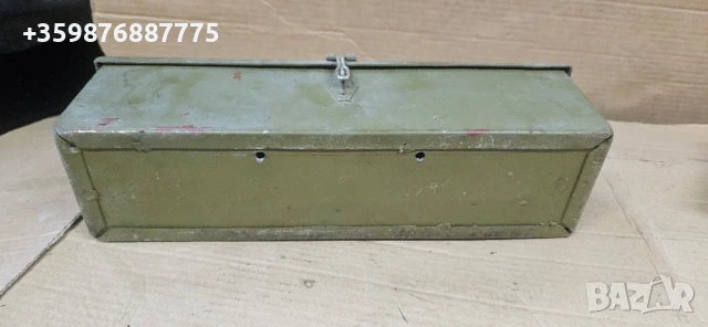 Кутия инструменти Инструмент метална Военни Армия Ретро Руски Руско соц руска военна , снимка 6 - Части - 50466461