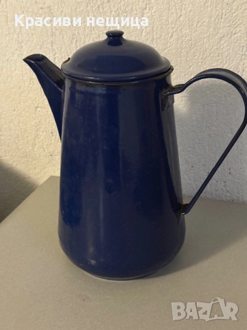 Стара емайлирана кана от 1959г, снимка 2 - Антикварни и старинни предмети - 53102244