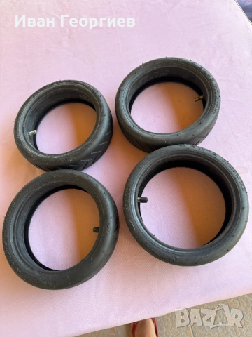 Комплект гуми (външна + вътрешна)  за ел. тротинетка 8 1/2 х 2 - 4бр , снимка 3 - Други спортове - 51509436