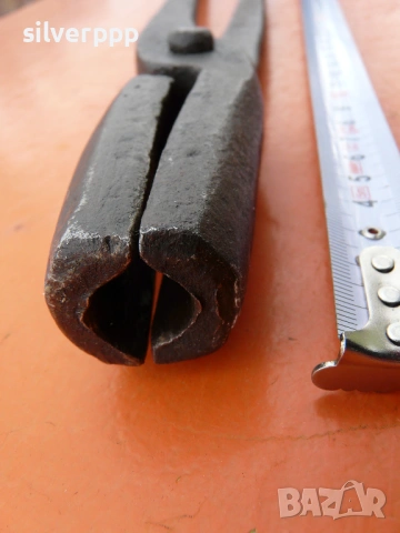  Масивни немски ковашки клещи - 2 , снимка 2 - Клещи - 53915384