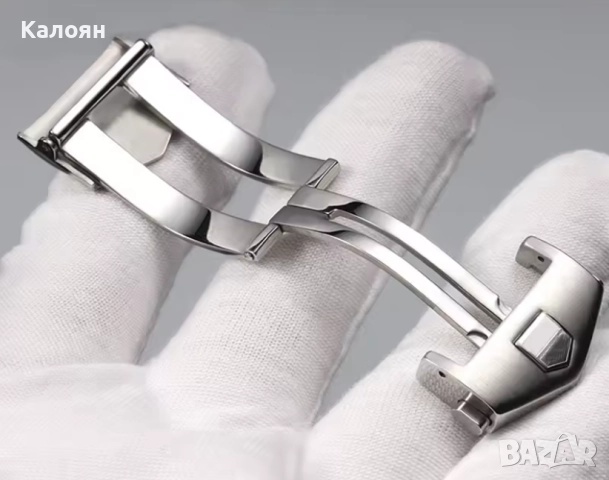 Катарама за Каишка на Часовник 18мм - Универсална - Неръждаема Стомана, снимка 3 - Мъжки - 52878724