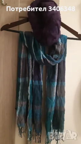 Зимни шалове и шапки по 2 лева., снимка 5 - Шалове - 49540513