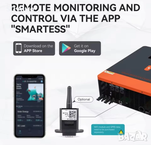 Хибриден инвертор Pow Mr - 10,2 Kw / 48V, снимка 7 - Друга електроника - 52190415