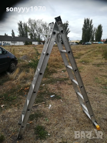 АЛУМИНИЕВА СТЪЛБА 3 МЕТРА ОТ ФРАНЦИЯ 0410251706, снимка 12 - Други инструменти - 51944455