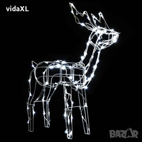 vidaXL Коледна украса, 3 светещи елена, 229 LED лампи(SKU:51011), снимка 2 - Декорация за дома - 52573241