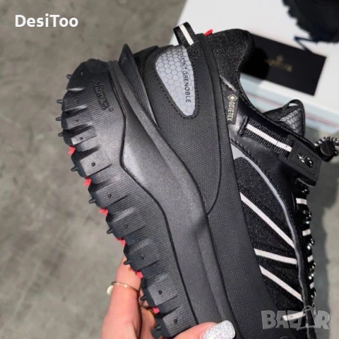 Moncler Trailgrip GTX - Black , снимка 5 - Маратонки - 54324076