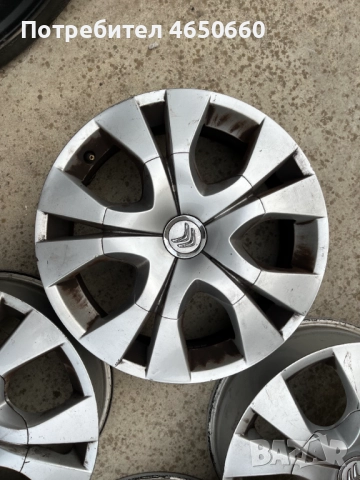 17 цолови алуминиеви джанти за Ситроен със сензори, снимка 3 - Гуми и джанти - 52537809