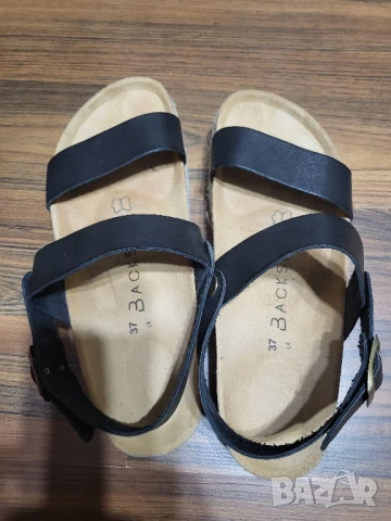 Дамски сандали естествена кожа , снимка 3 - Сандали - 51164533