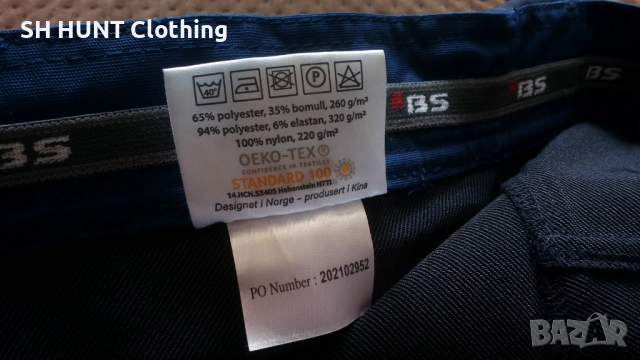 Bekken & Strom MAJAVATN BUKSE Stretch Work Wear размер 52 / L еластичен работен панталон W4-9, снимка 18 - Панталони - 52076048