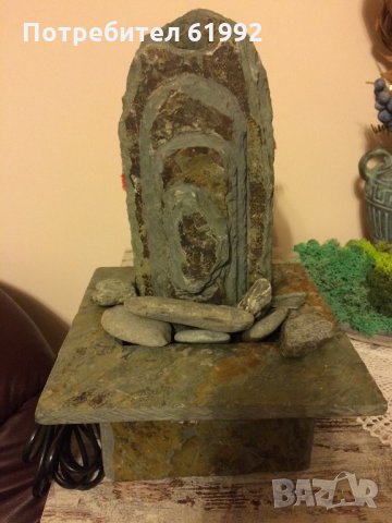 Декоративен водопад от камък