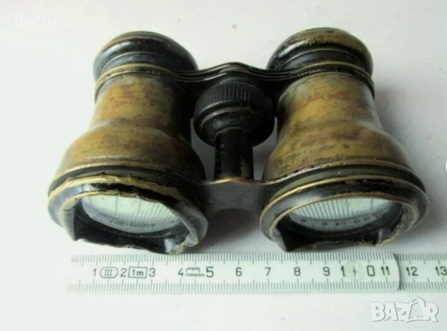 Античен бронзов бинокъл за опера и театър, снимка 2 - Антикварни и старинни предмети - 51462533