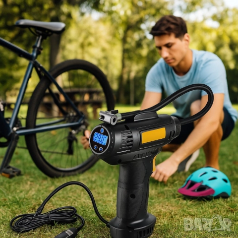 Безжичен дигитален компресор за автомобил, снимка 3 - Друга електроника - 51968392