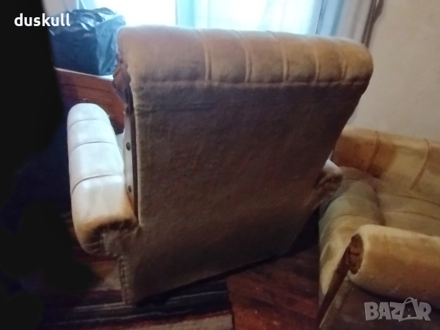 Ретро запазени фотьойли, снимка 6 - Дивани и мека мебел - 52899774