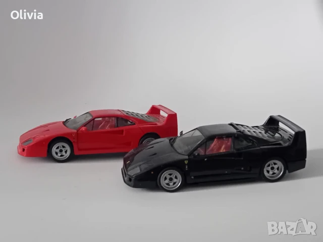 Ferrari F40, Testarossa Ferrari 348ts , 1:43 Отаваряеми елементи, снимка 3 - Колекции - 51138252