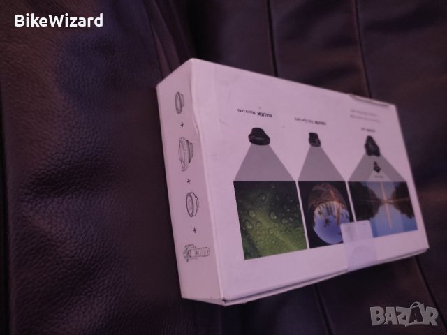 HAUTIK HK-008 3 в 1 обективи за телефон и селфи стик НОВИ, снимка 1