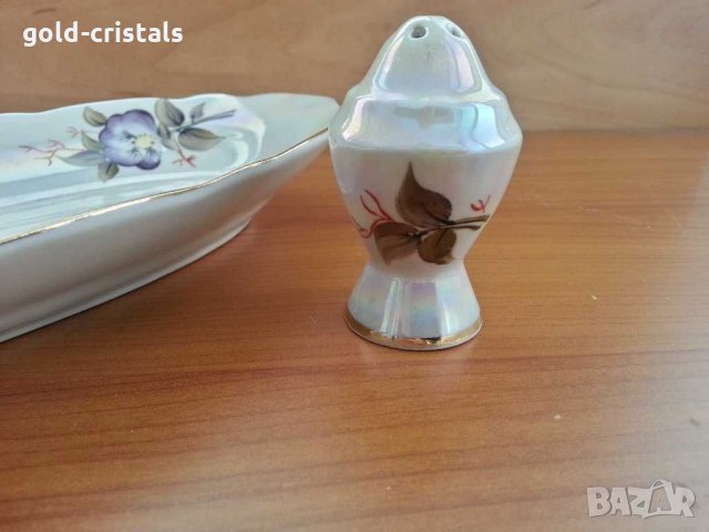 руски порцелан ръчно рисуван, снимка 4 - Антикварни и старинни предмети - 29426185