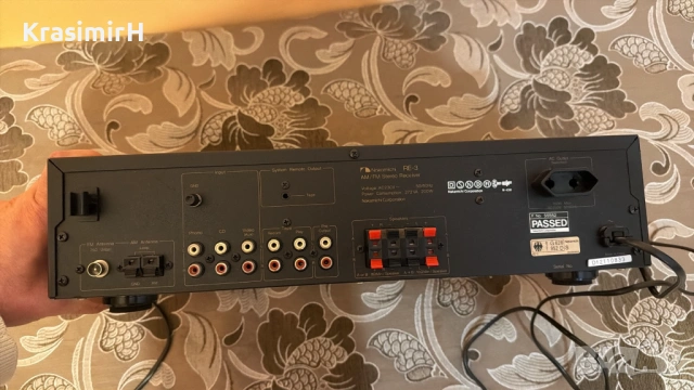 Nakamichi RE-3 receiver ресийвър, усилвател, снимка 5 - Ресийвъри, усилватели, смесителни пултове - 54062836