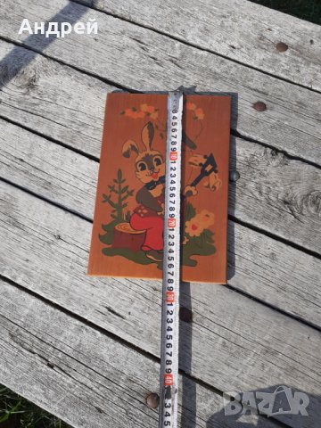 Стара дървена декорация #8, снимка 4 - Други ценни предмети - 29482123