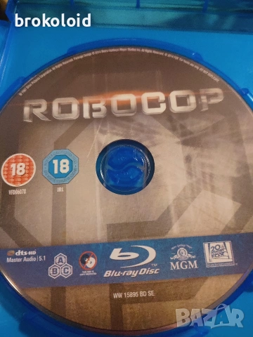 Robocop - blu ray английски субтитри , снимка 3 - Blu-Ray филми - 54169991