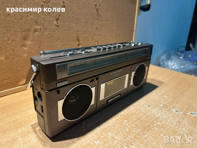 радиокасетофон "GRUNDIG RR 550", снимка 5 - Радиокасетофони, транзистори - 52679590