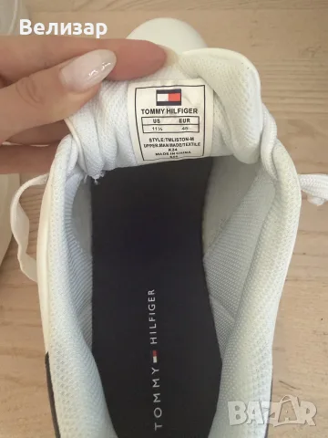 мъжки маратонки Tommy Hilfiger 45 номер, снимка 6 - Маратонки - 56023426