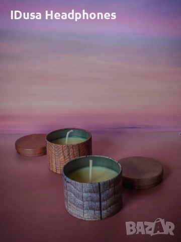 Ръчно изработена масажна свещ с подхранващи масла, снимка 2 - Други - 50504646