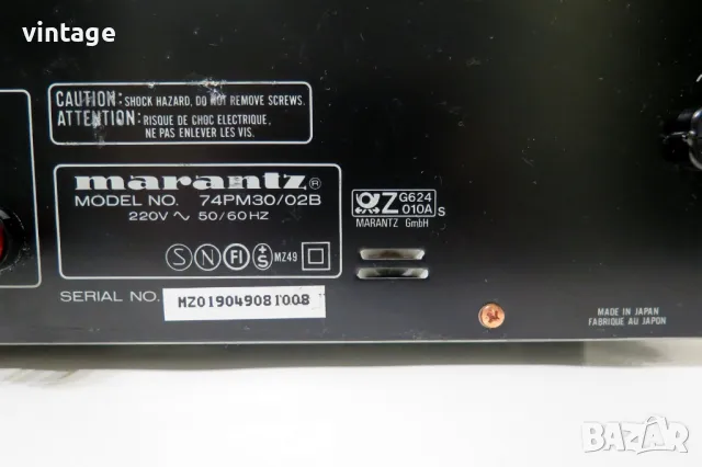 Marantz PM 30, снимка 7 - Ресийвъри, усилватели, смесителни пултове - 47558111