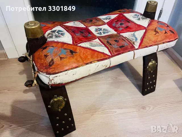 Египедска табуретка, снимка 4 - Столове - 49979900