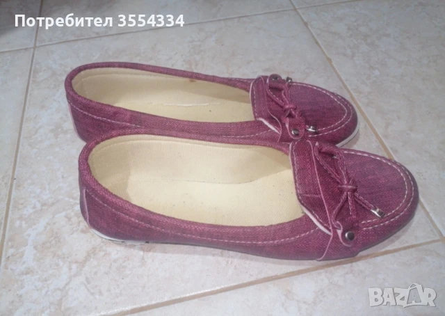 Дамски обувки тип балеринка, снимка 4 - Дамски ежедневни обувки - 51419752