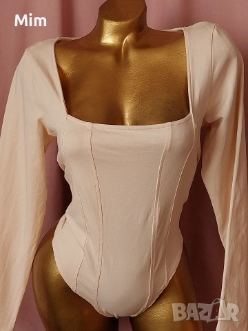 Н&М XL Боди с дълъг ръкав , снимка 3 - Бельо - 53105873