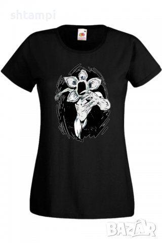 Дамска Тениска Demogorgon,Филм,Сериал,, снимка 2 - Тениски - 37306943