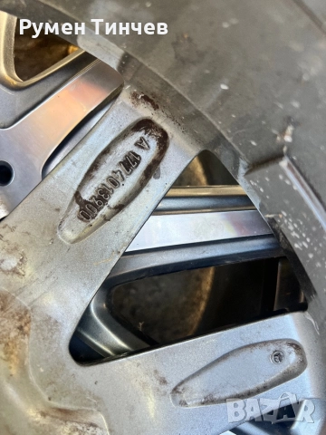 Оригинални джанти от Мерцедес 18ки, снимка 7 - Гуми и джанти - 51792828