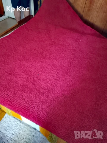 голям червен китеник, снимка 4 - Покривки за легло - 50928627