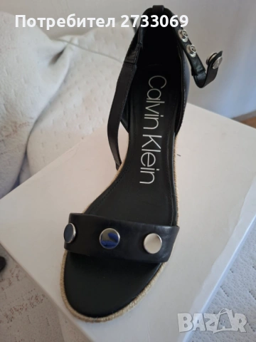Сандали на платформа Calvin Klein, снимка 3 - Сандали - 54246853