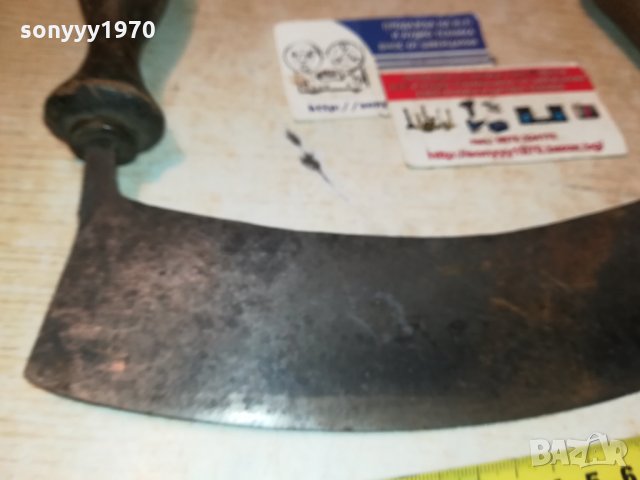 СТАР НОЖ ОТ ФРАНЦИЯ С ДВЕ ДРЪЖКИ 1112211943, снимка 10 - Антикварни и старинни предмети - 35107839