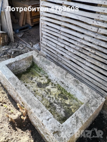 Каменно корито, снимка 2 - Градински мебели, декорация  - 53884728