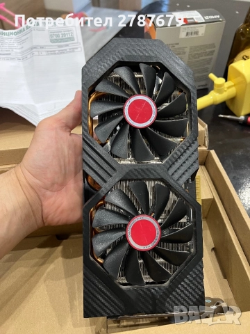 Видео карта AMD Radeon XFX Rx 580 GTS 4gb, снимка 4 - Видеокарти - 50937532