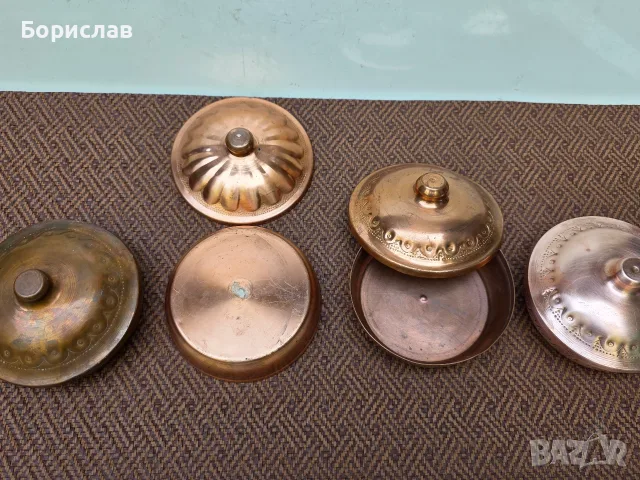 Медни купи с капак, снимка 5 - Прибори за хранене, готвене и сервиране - 55930652
