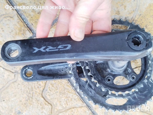 Курбел за велосипед колело grx fc rx 600, снимка 5 - Части за велосипеди - 52483737