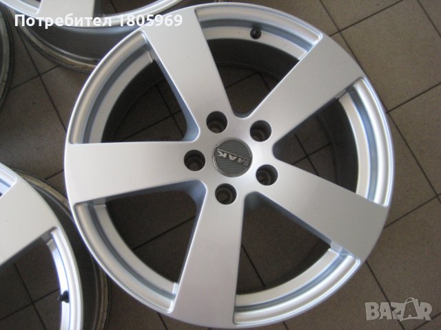 4бр. ал. джанти MAK 5x114,3 , 8 x 18 , ET40, снимка 4 - Гуми и джанти - 38335654