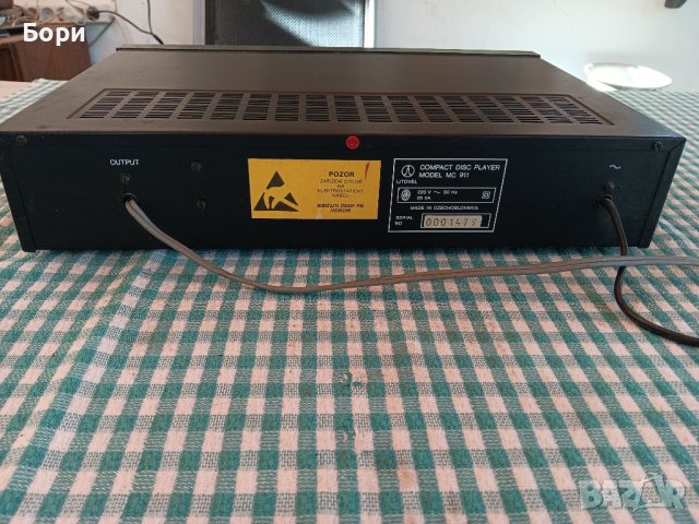 TESLA MC 911 TDA1541 CD Player, снимка 7 - Плейъри, домашно кино, прожектори - 42678641