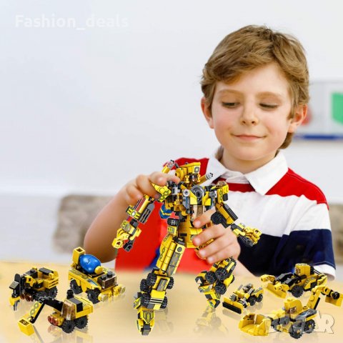 Нова играчка за деца 6+ години Строителни блокове кола робот 573 части, снимка 6 - Образователни игри - 36780323