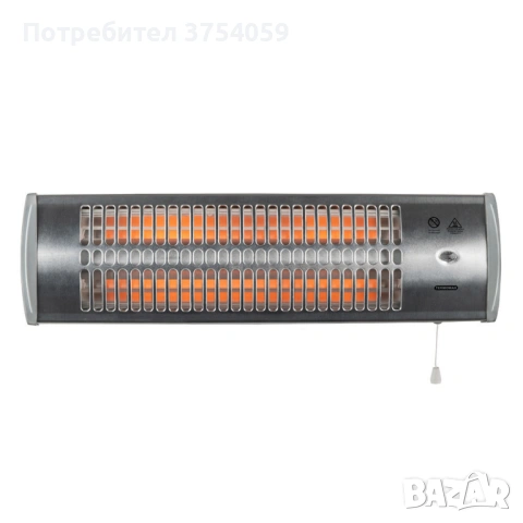 Кварцова печка Termomax TR12Q, 1200W, стенна, снимка 2 - Отоплителни печки - 53209953