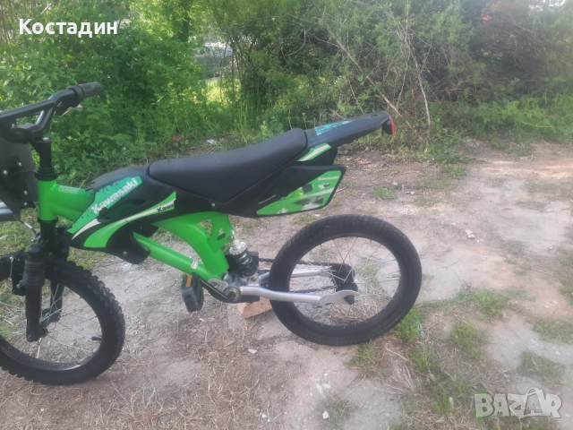 Детски Велосипед Kawasaki Крос 16 цола, снимка 3 - Велосипеди - 54249747