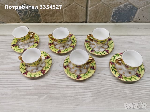 Мини порцеланов сервиз за чай, снимка 2 - Колекции - 42545208