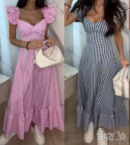 карирани рокли , снимка 2 - Рокли - 50873896