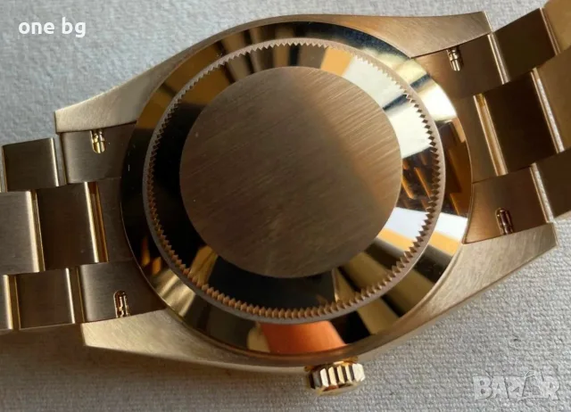 Rolex Day Date President Gold Champagne Diamond Bezel, снимка 9 - Луксозни - 55973486