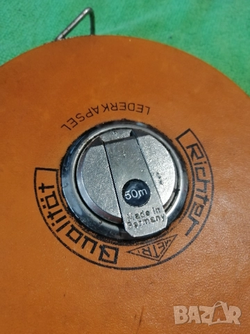 Ретро, строителна ролетка RICHTER Германия, снимка 2 - Антикварни и старинни предмети - 51588126