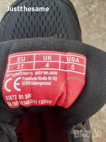 Работни Защитни Обувки Engelbert Strauss S1 93672 SRC, снимка 5 - Други - 47320850