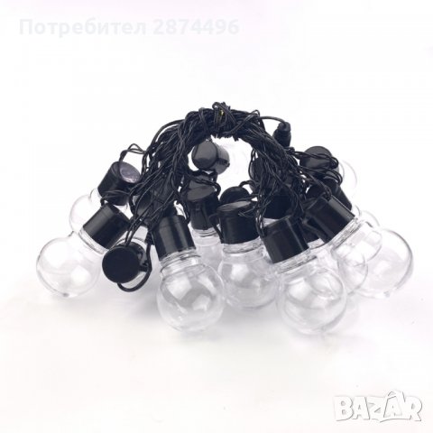 3703 Водоустойчиви градински лед лампички , снимка 2 - Външни лампи - 37875306